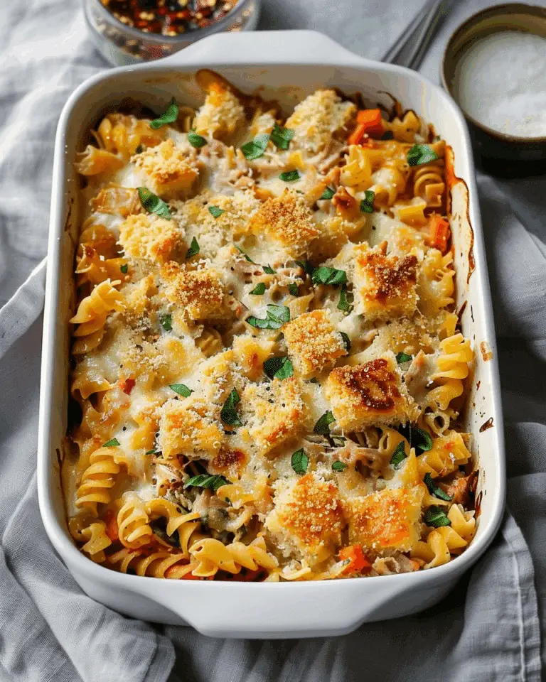 Healthy Tuna Noodle Casserole