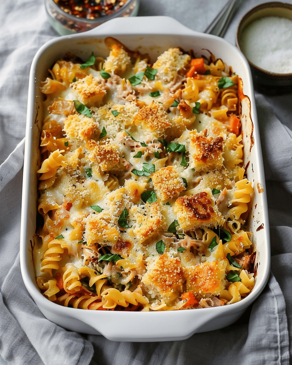 Healthy Tuna Noodle Casserole