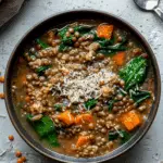 Lentil and Brown Rice Soup