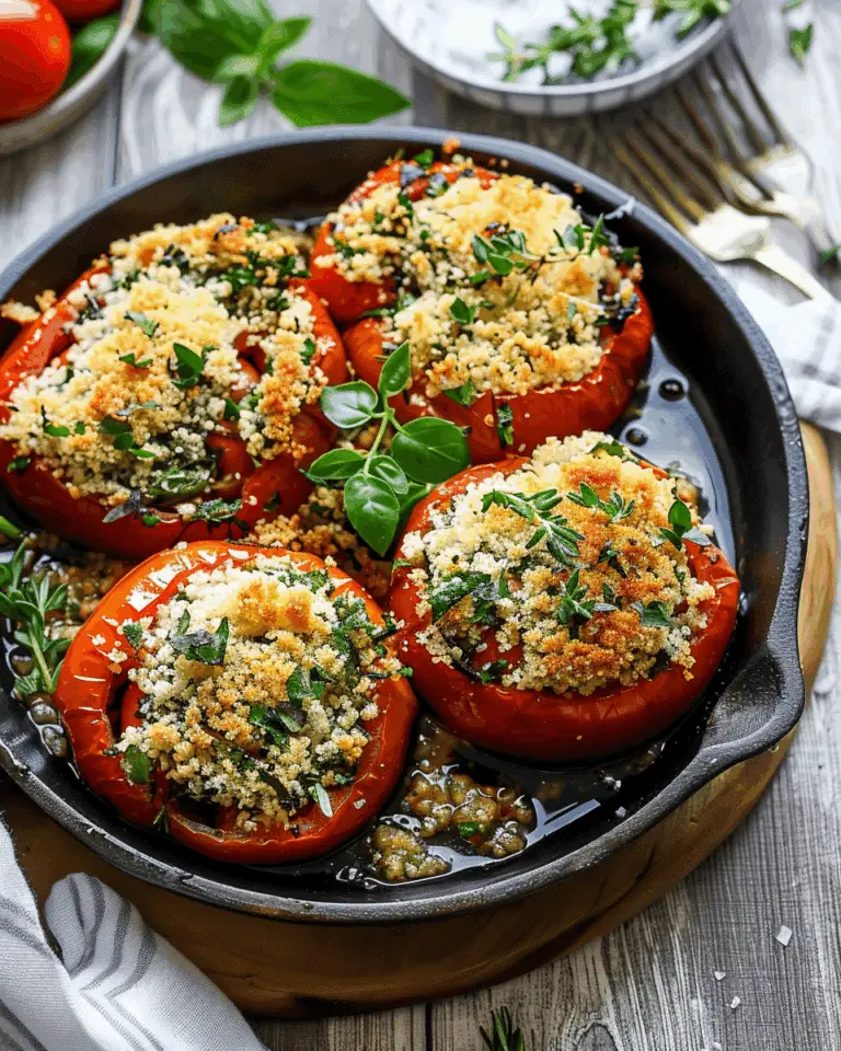 Provence-Style Tomatoes with Breadcrumbs and Herbs