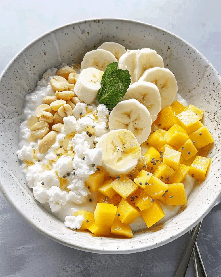 Tropical Cottage Cheese Bowl
