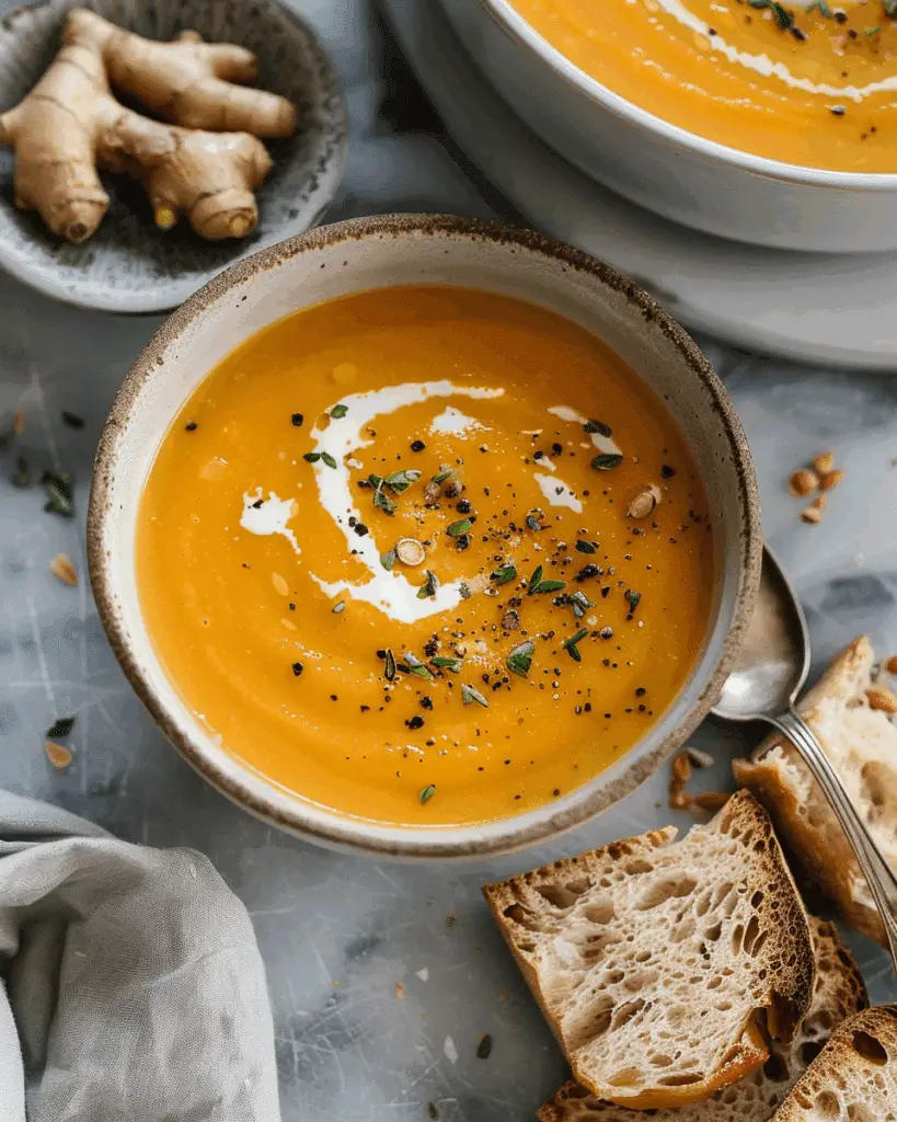 Carrot Ginger Soup Recipe