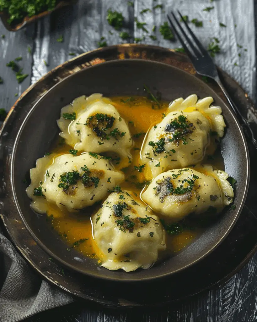 Feta Dumplings Recipe
