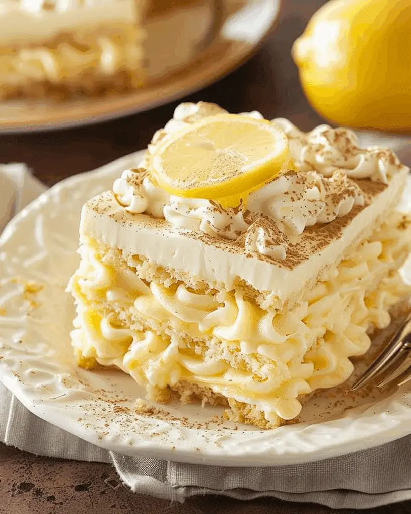 Lemon Tiramisu