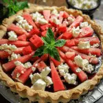 Watermelon Feta Tart