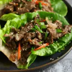 35-Minute Beef Lettuce Wraps (Bulgogi Beef)