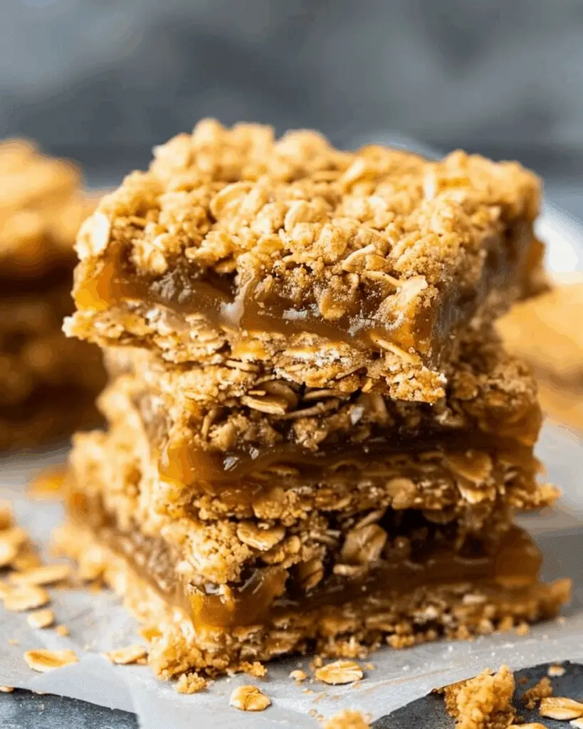 Caramel Oat Slice