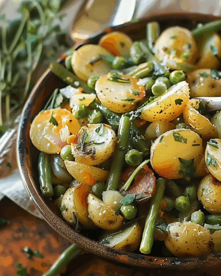 French Style Potato and Green Bean Salad