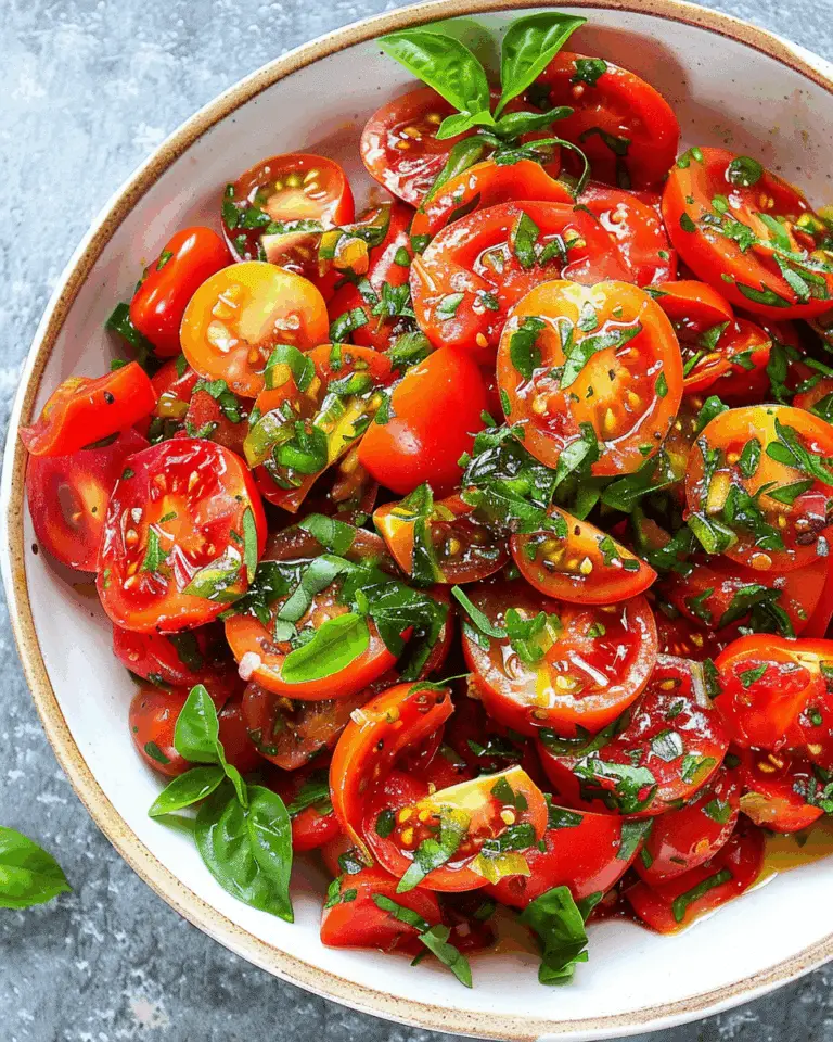 Lebanese Tomato Salad