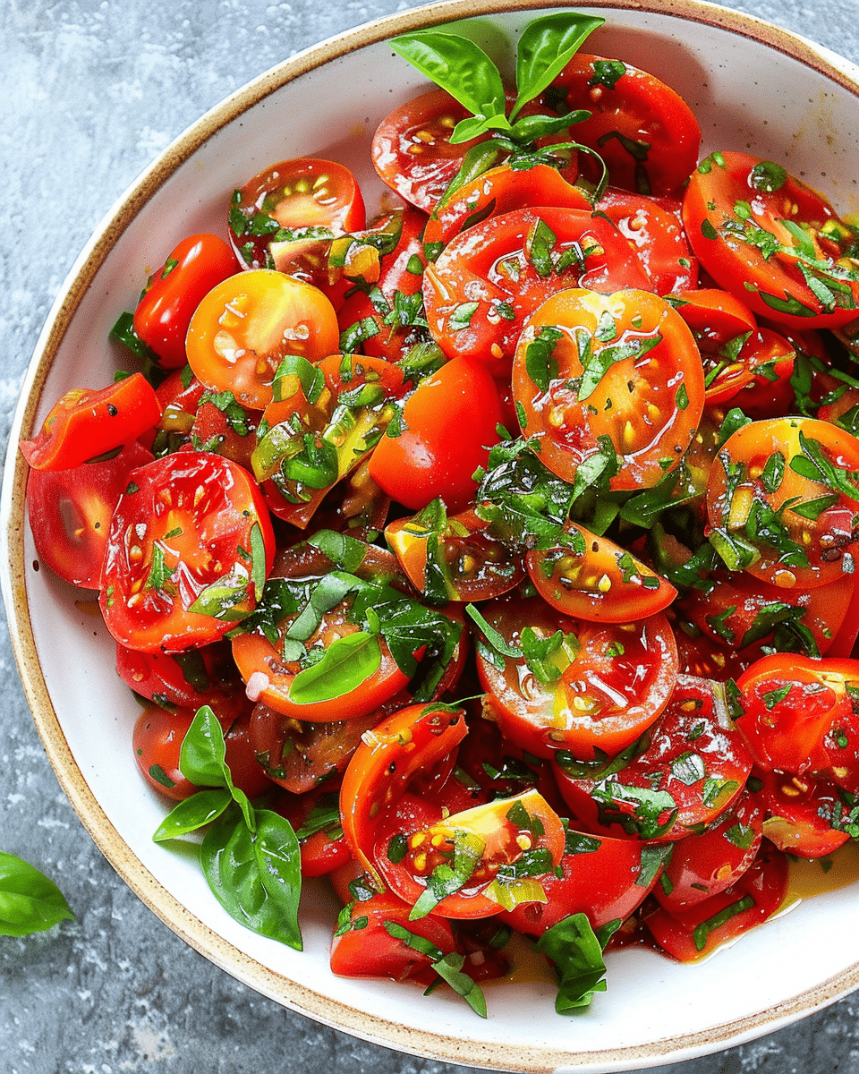 Lebanese Tomato Salad
