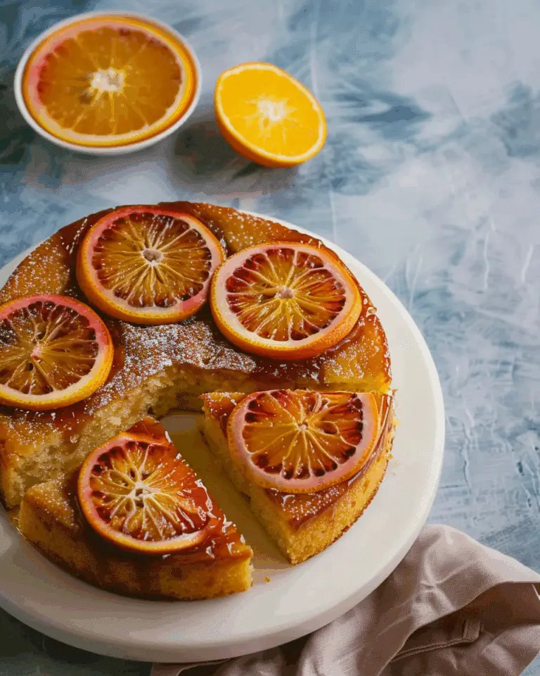 Orange Upside Down Cake Recipe