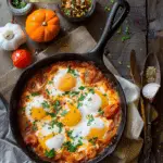 Pumpkin Shakshuka (Baked Eggs in Tomato Stew)