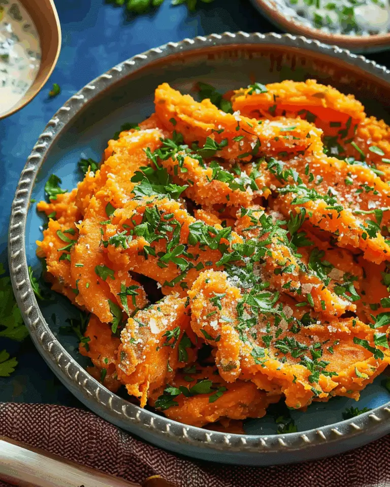 Healthy Smashed Carrots