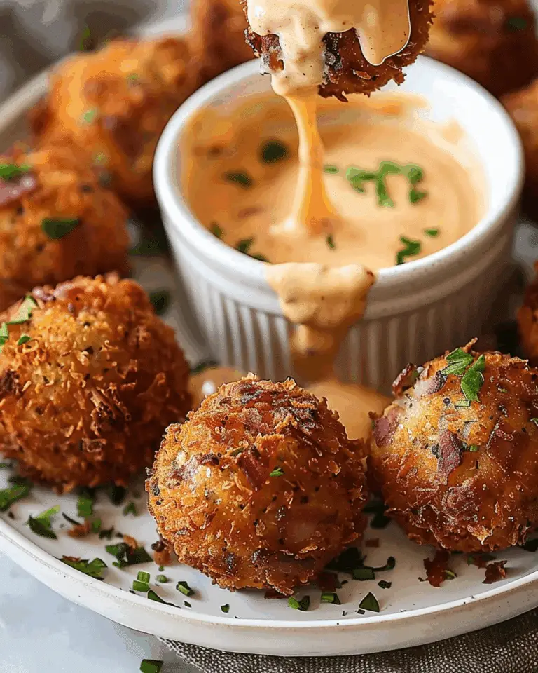 Reuben Balls with Spicy Sauce