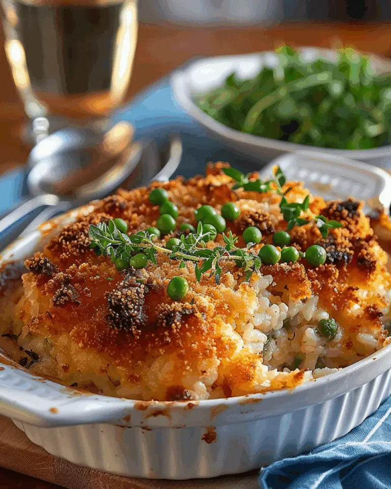 Arancini Rice Ball Casserole