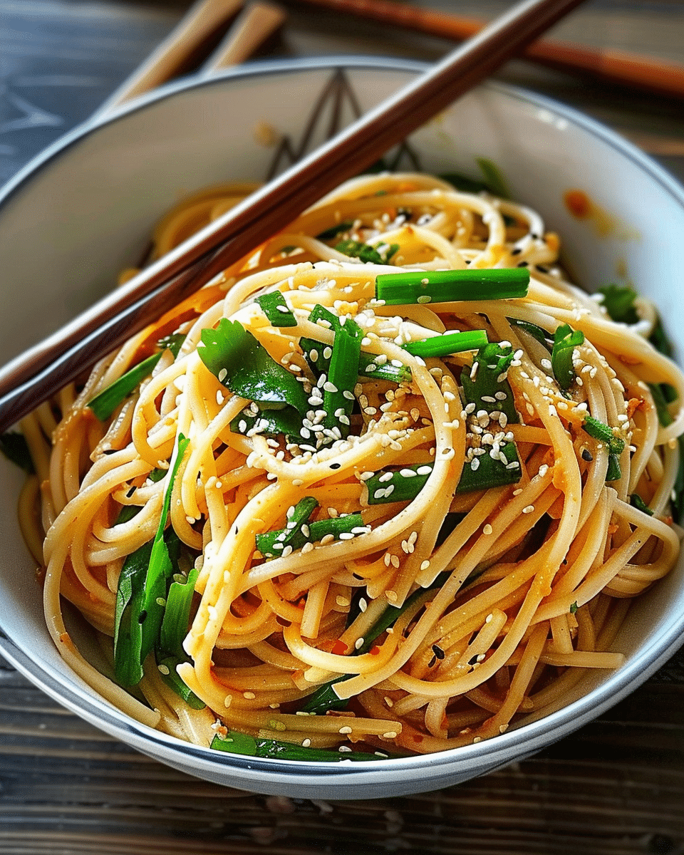 Cold Sesame Noodles