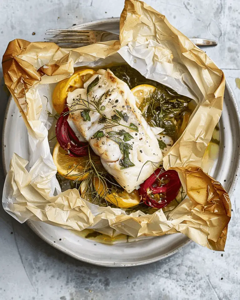 Fish en Papillote