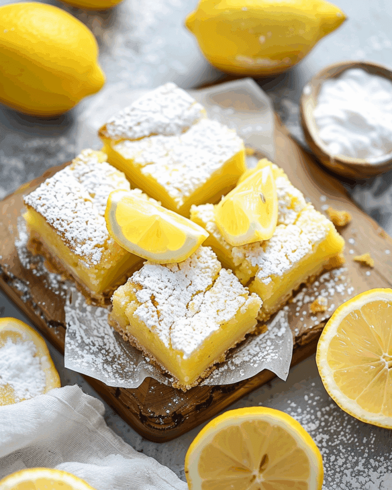 Gluten Free Lemon Bars Recipe