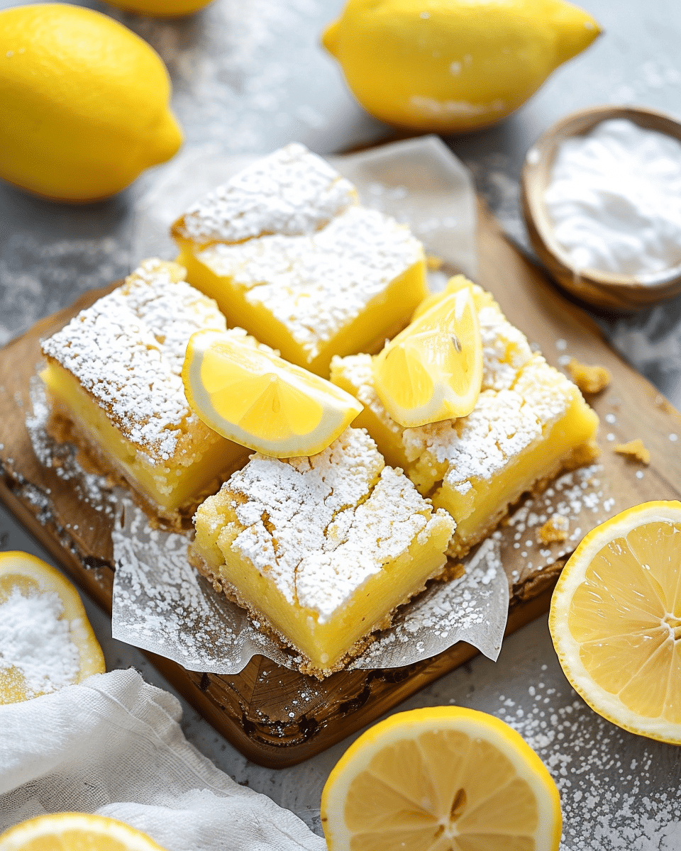 Gluten Free Lemon Bars Recipe