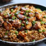 Japanese BBQ Chicken Fried Rice Extravaganza