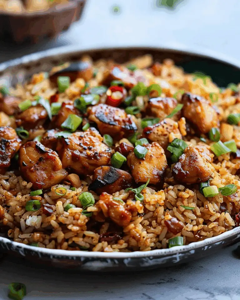 Japanese BBQ Chicken Fried Rice Extravaganza