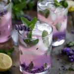 Lavender Lemon Mint Mojito Mocktail