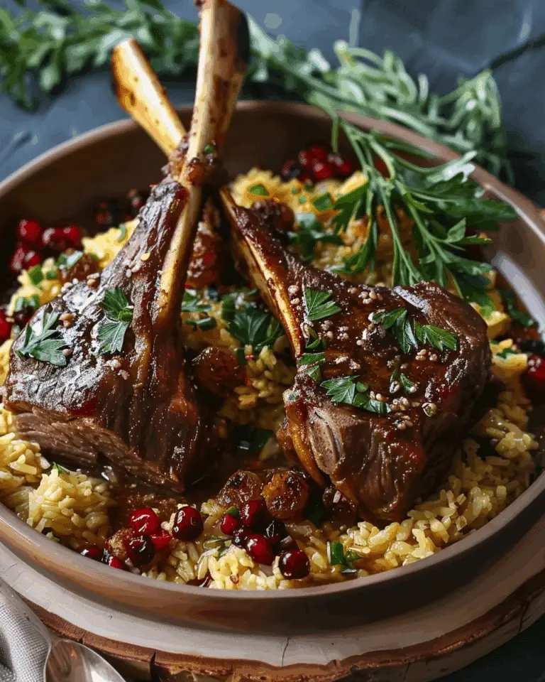 Persian Lamb Shanks