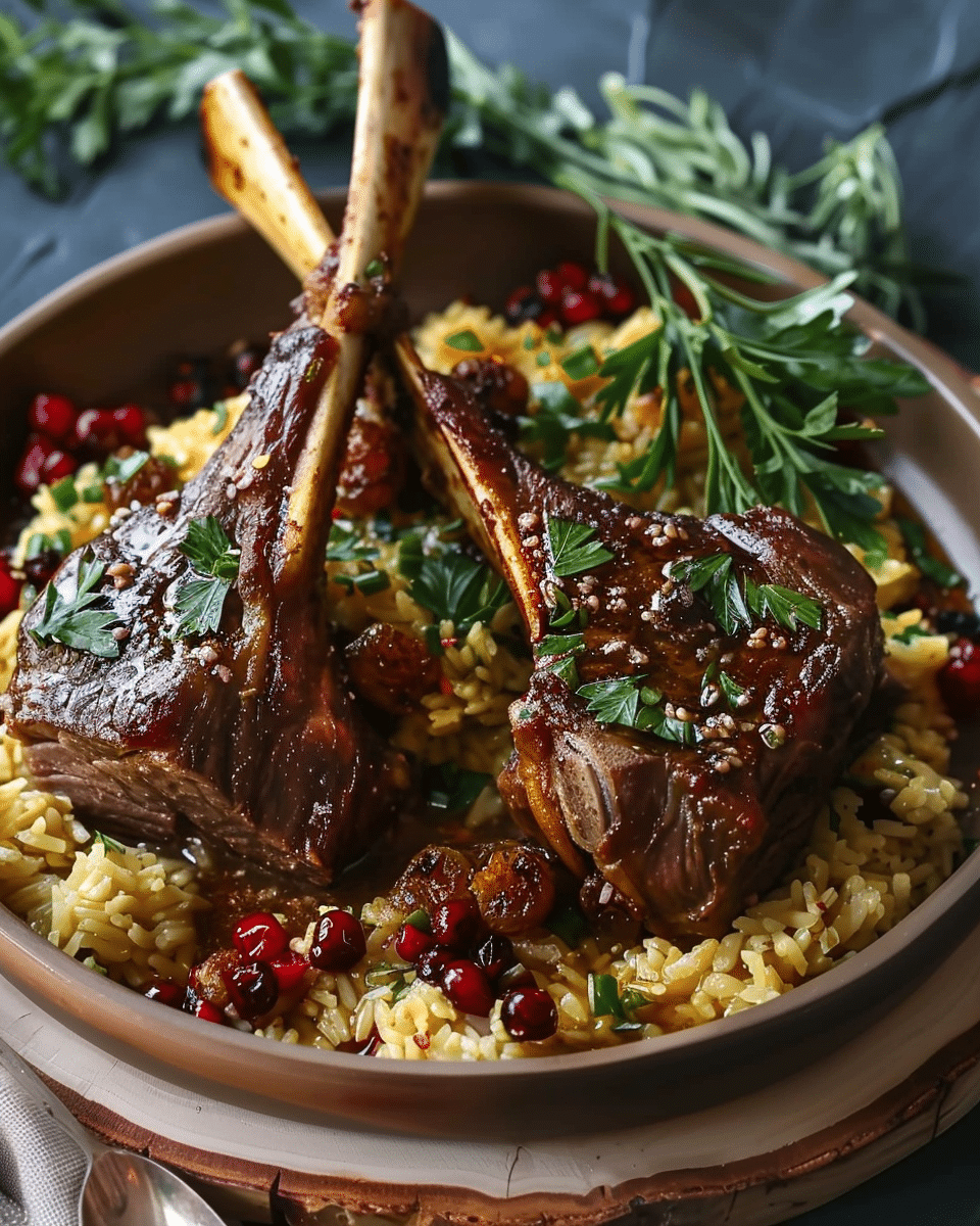 Persian Lamb Shanks