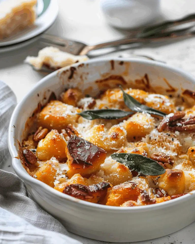 Pumpkin Gnocchi Bake