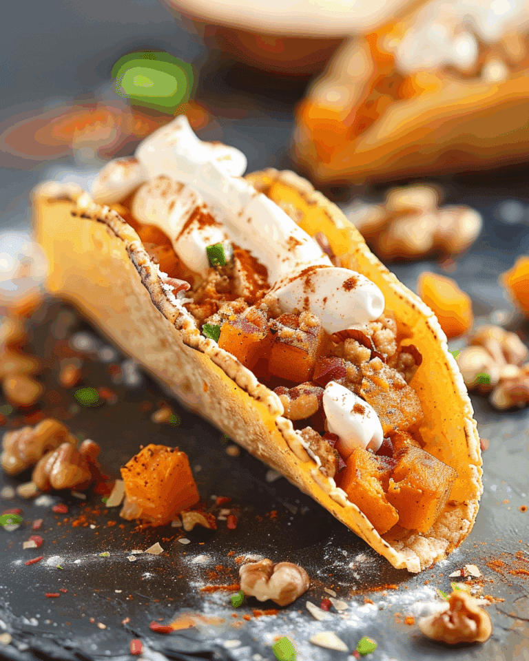 Pumpkin Pie Tacos Recipe