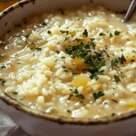 Savory Soup Rice Recipe