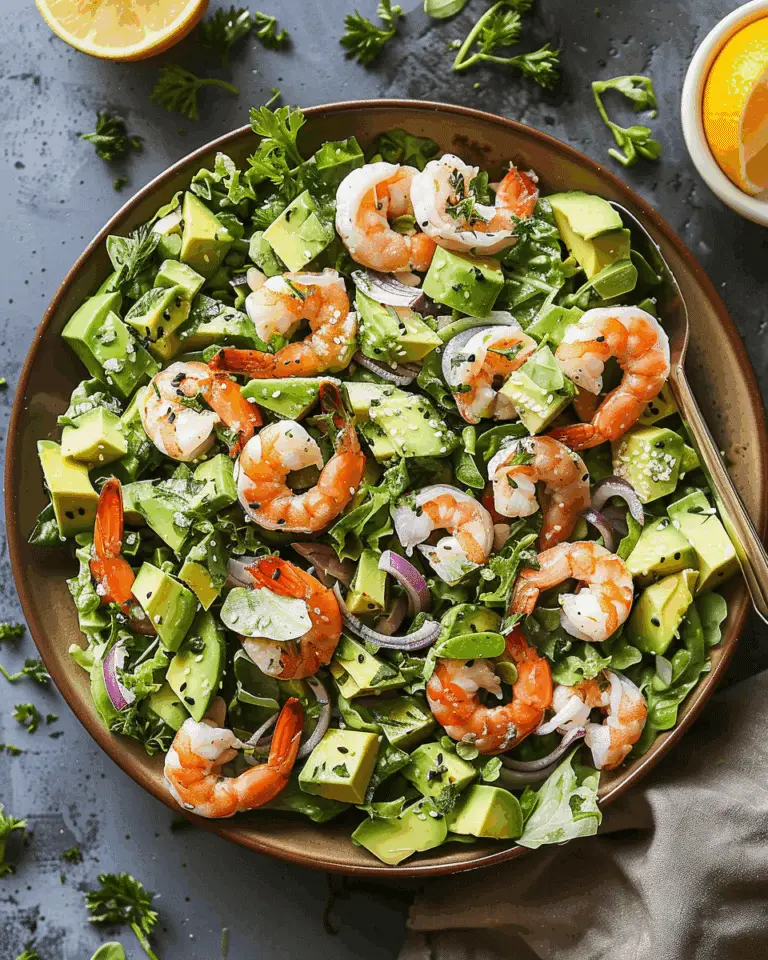 Shrimp Avocado Salad