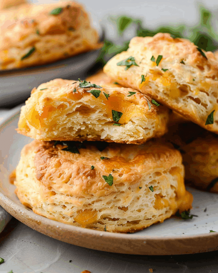 Sourdough Cheddar Biscuits Recipe