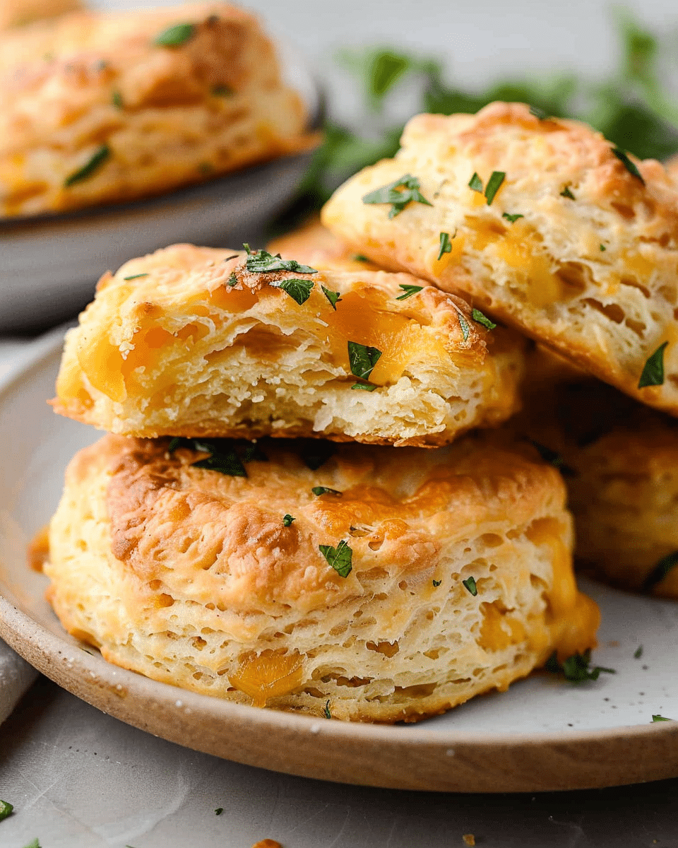 Sourdough Cheddar Biscuits Recipe
