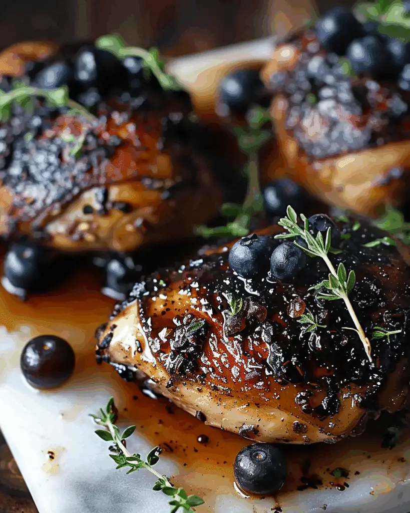 Blueberry Thyme Chicken