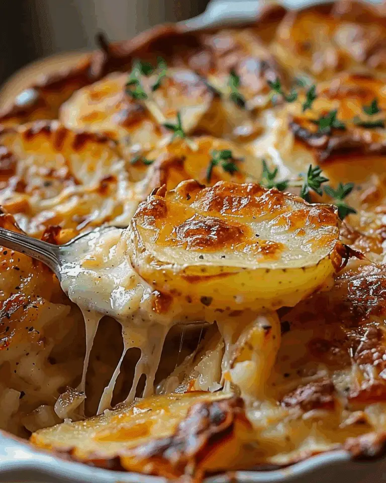 Easy French Onion Potato Bake