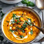 Easy Sweet Potato Curry Soup