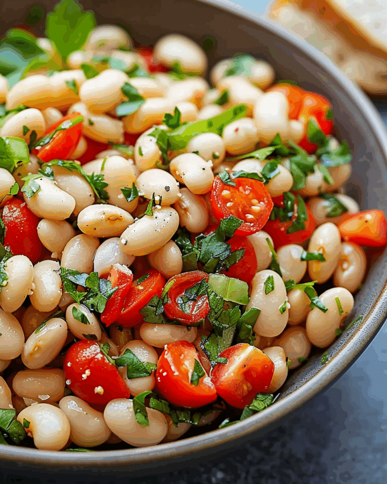 Healthy White Bean Salad Recipe