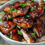Juicy Char Siu Chicken with Sweet and Savory Glaze