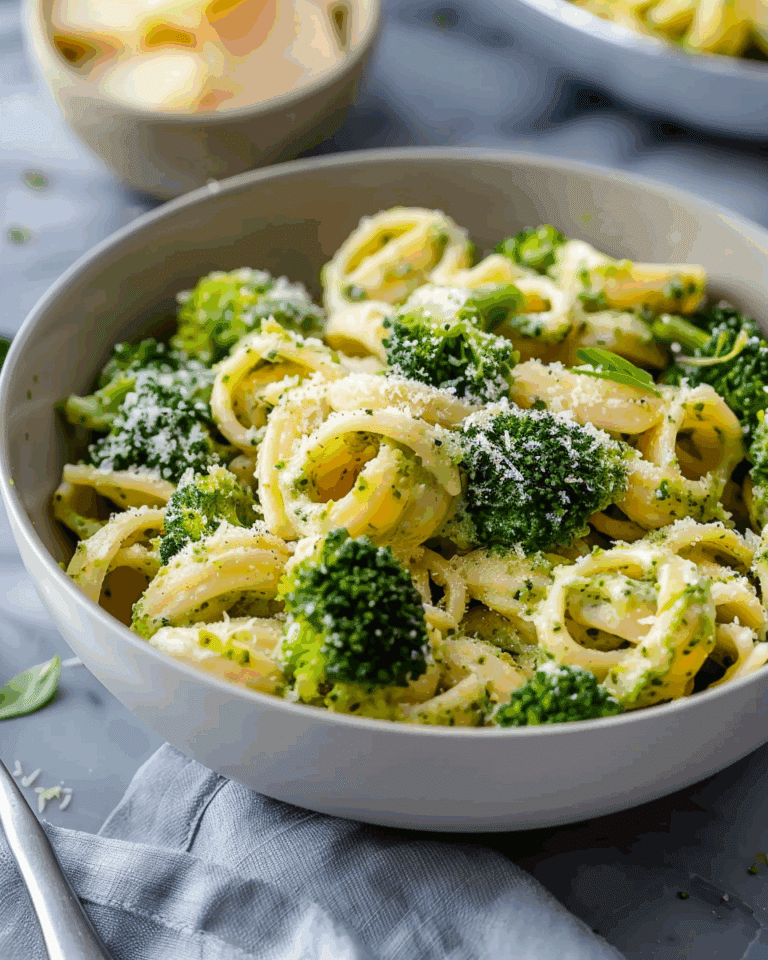 Light and Healthy Broccoli Pasta