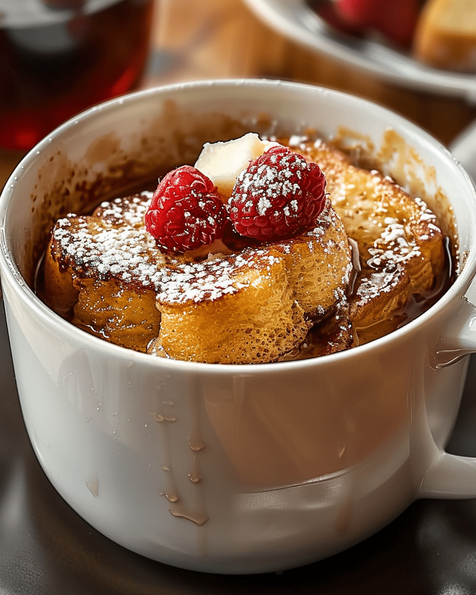 Easy French Toast Mug Recipe