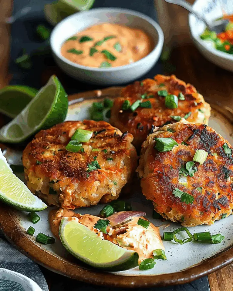Asian Tuna Cakes with Spicy Mayo Recipe