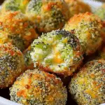 Baked Broccoli Cheese Balls