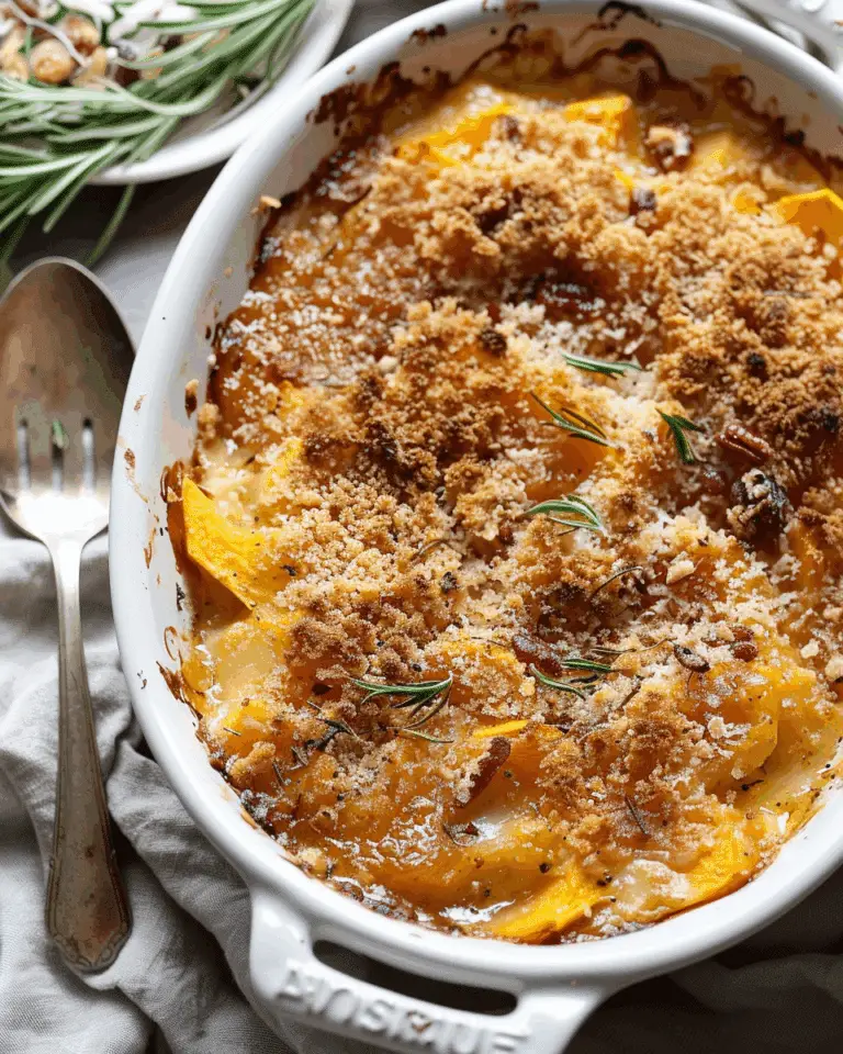 Butternut Squash Gratin