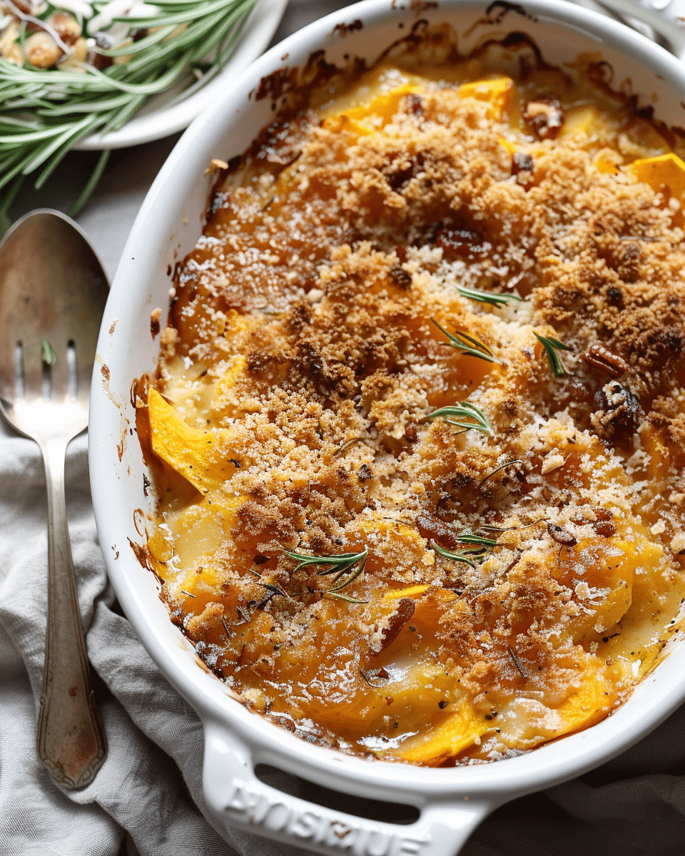 Butternut Squash Gratin