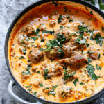 Creamy Parmesan Italian Sausage Soup