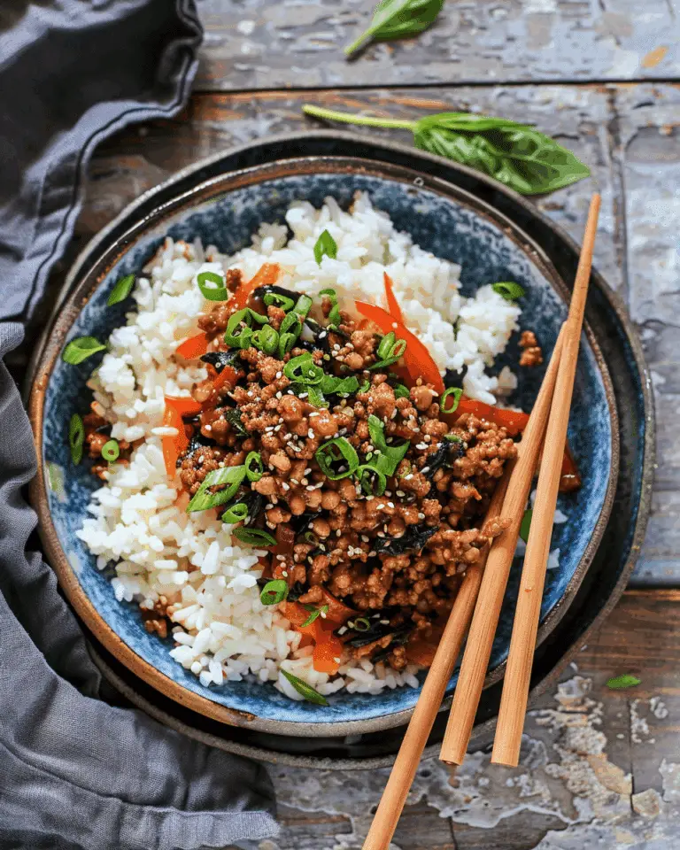 Ground Turkey Recipe (Korean-Style)