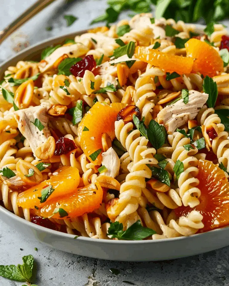 Mandarin Chicken Pasta Salad
