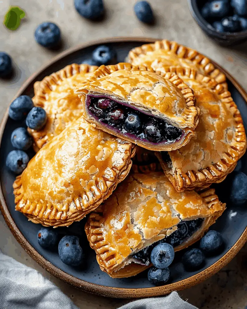 Air Fryer Blueberry Hand Pies