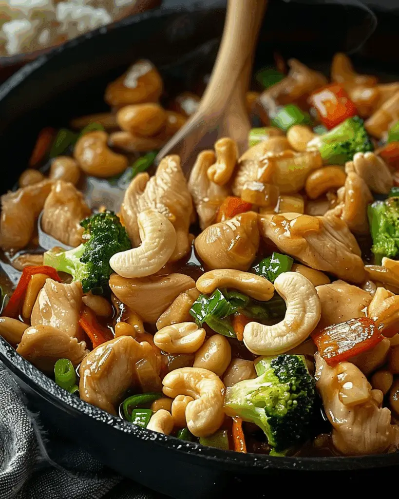 Cashew Chicken Stir Fry